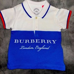 Official Infant Burberry Shirt Size 12months